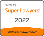 Rated by | Super Lawyers | 2022 | visit SuperLawyers.com