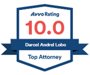 Avvo Rating | 10.0 | Darcel Andrel Lobo | Top Attorney